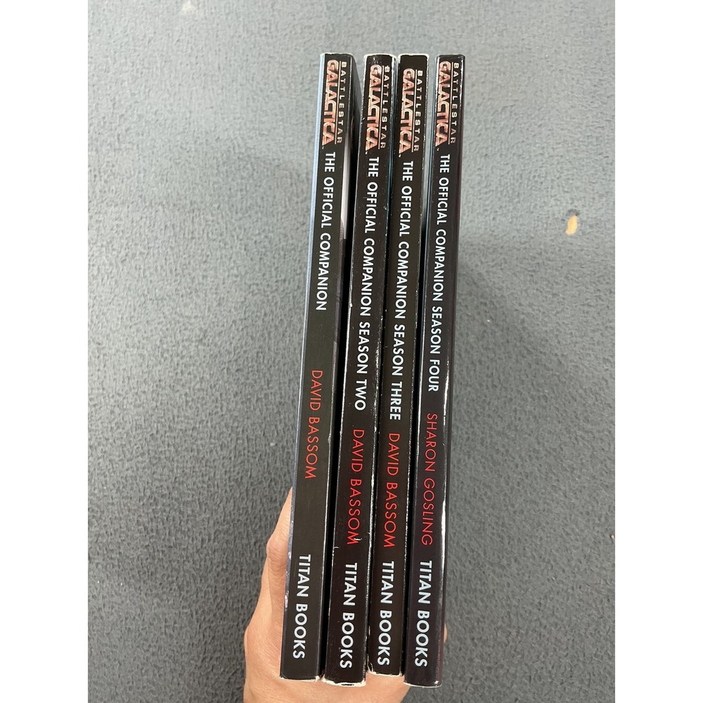 Battlestar Galactica The Official Companion Set Seasons 1-4 Paperback Titan